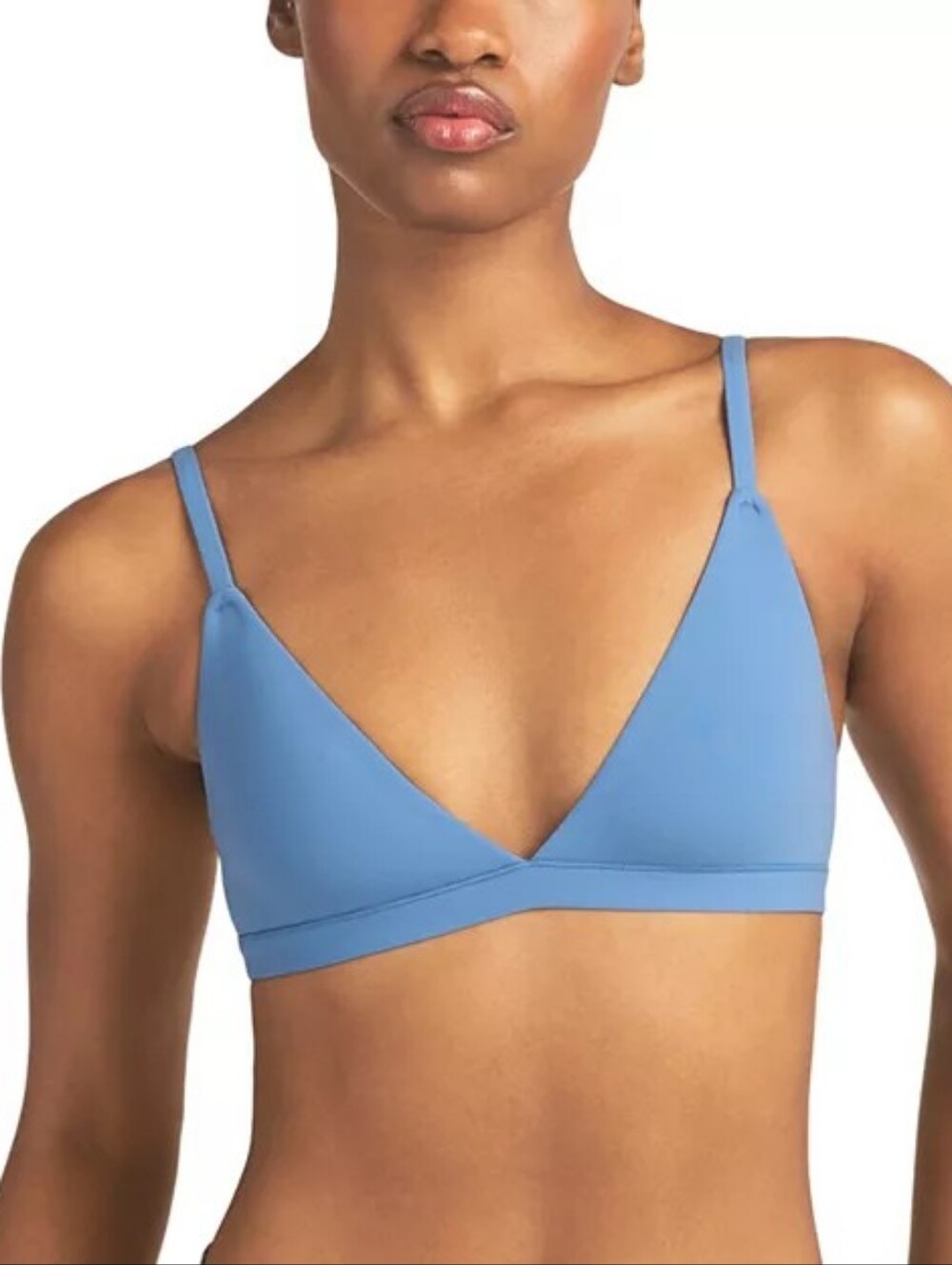 SKIMS Fits Everybody Triangle Bralette in color Arctic